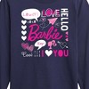 Boys' - Barbie - Barbie Valentine's Collage Long Sleeve Graphic T-Shirt - 2 of 4