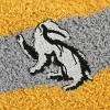 Harry Potter Hufflepuff Badger Adult Chenille Crew Socks - 4 of 4