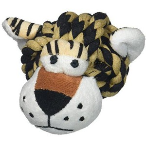 Multipet Rope Head Safari Animal Dog Toy with Plush Face - 1 of 1