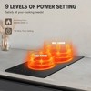 ZACHVO 12-Inches 3000W 2-Burner Built-In Ceramic Radiant Electric Cooktop with Touch Control, 220V~240V, 9 Power Levels, Timer & Child Lock - 3 of 4