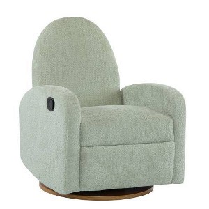 Christopher Knight Home Levi 360 Swivel and Glider Recliner Chair Light Green - 1 of 4
