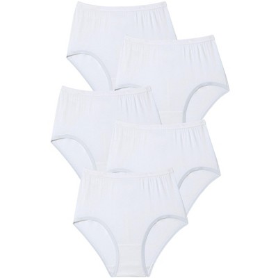 Comfort Choice Full Coverage Nylon Brief 5-Pack