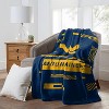 NCAA West Virginia Mountaineers Digitized 60 x 80 Raschel Throw Blanket - 3 of 4