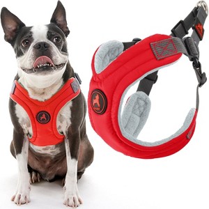 Gooby Escape Free Memory Foam Harness Red, Medium - 1 of 1