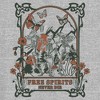 Juniors Womens Lost Gods Free Spirits Skeletons T-Shirt - 2 of 4