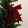 Red Holiday Bow (Set of 2) - 2 of 3
