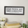 VIP Metal 12 in. White Need a High Five Sign - 4 of 4