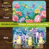Briarwood Lane Spring Double Sided Placemat (4-pack) 17x11.25 Dragonfly Garden For Spring Placemat - 2 of 4