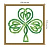 Amanti Art Gilded Shamrock III by Victoria Borges Canvas Wall Art Print Framed 16 x 16-in. - 4 of 4
