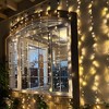 DELight 40x10 Ft Commercial Twinkle Curtain String Light 1920 LED 120V Steel Cable for Event Wedding Party Holiday Decor Yellow - 3 of 4
