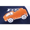 MyKids-USA Baby Boy And Girl Various Cartoon Pattern Single Breasted Design V-Neck Cardigan - 2 of 3