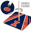 NCAA Illinois Fighting Illini Horseshoe Bag Toss Game Set - 4 of 4