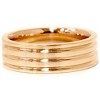 Pompeii3 Polished Wedding Ring 10K Yellow Gold - 3 of 4