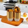 Unique Bargains Disposable Baking Cups Aluminum Foil Multicolor 2.68"x1.57" 50 Pcs - 2 of 4