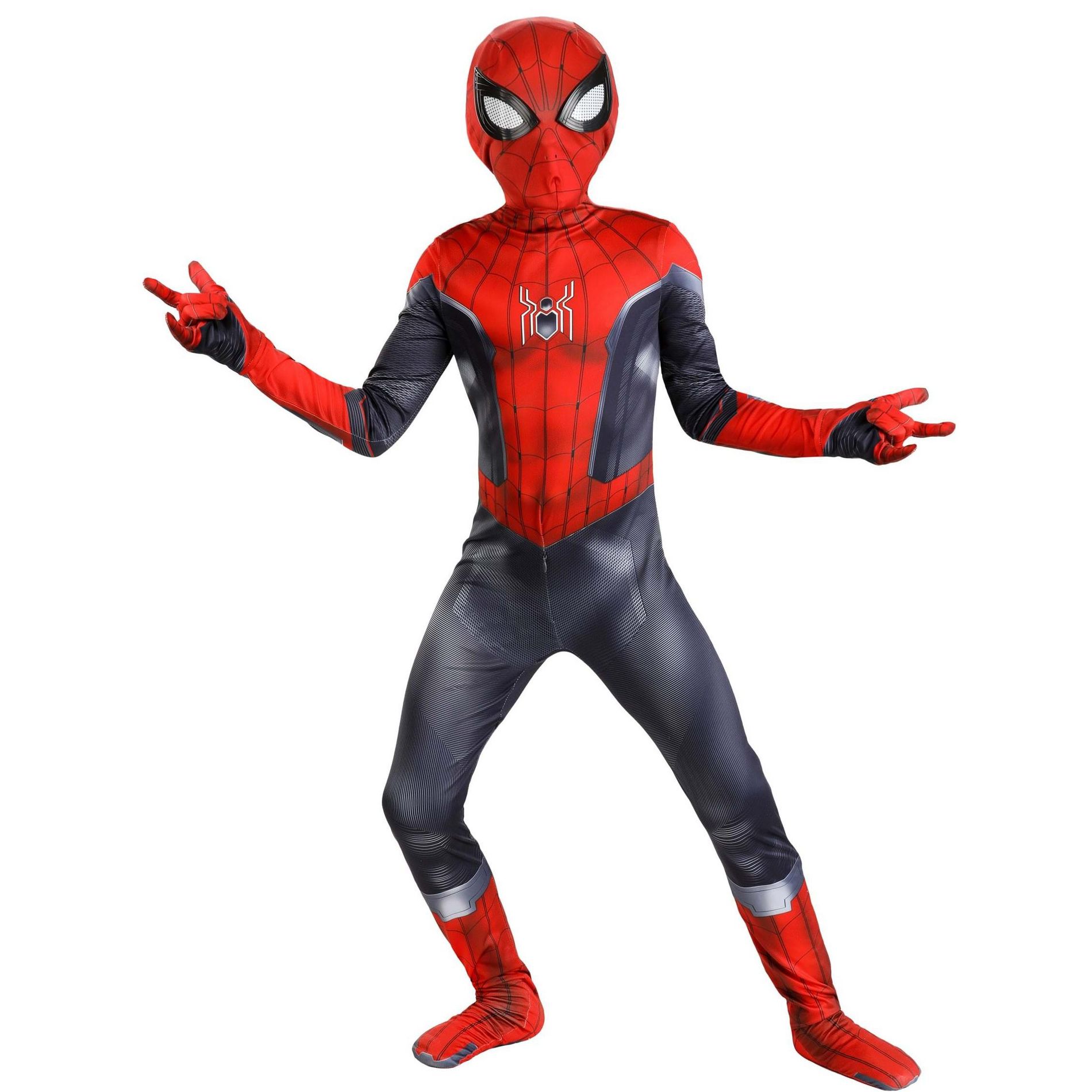 HalloweenCostumes.com X Large  Boy  Child Marvel Spider-Man Zentai Suit Costume | Marvel Costumes, White/Black/Red