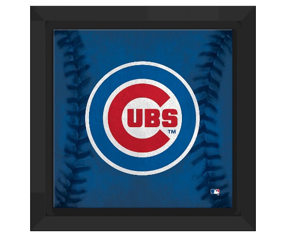 Chicago Cubs Logo Framed Canvas