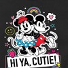 Boys' - Disney - Mickey Minnie Hi Ya Cutie Graphic Long Sleeve Fleece Sweatshirt - 2 of 4