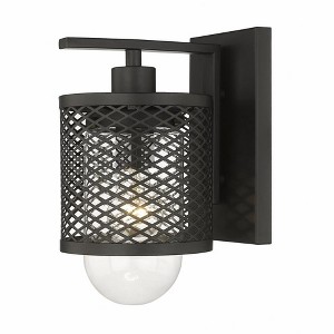 Z-Lite Kipton 1 - Light Wall Light in  Matte Black - 1 of 4