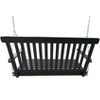 PAGED Swing Chair Outdoor, Front Porch Swing with Armrests, Wood Bench Swing with Hanging Chains, for Outdoor Patio, Garden Yard, Porch, Teak - 3 of 4