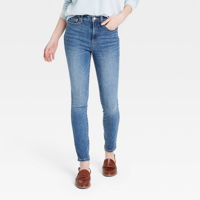 Women's High-Rise Skinny Jeans - Universal Thread™ Medium Wash 6