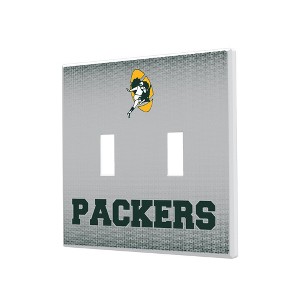 NFL NFC Historic Teams Linen Hidden-Screw Light Switch Plate for Double Toggle - 1 of 4