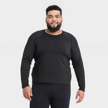 Men's Big Short Sleeve Soft Stretch T-shirt - All In Motion™ Black
