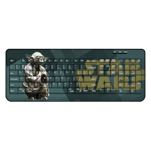 Keyscaper Star Wars Yoda Color Block Wireless USB Keyboard - 1 of 4