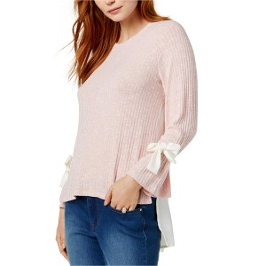 Kensie Womens Tie Sleeve Knit Blouse - 1 of 1