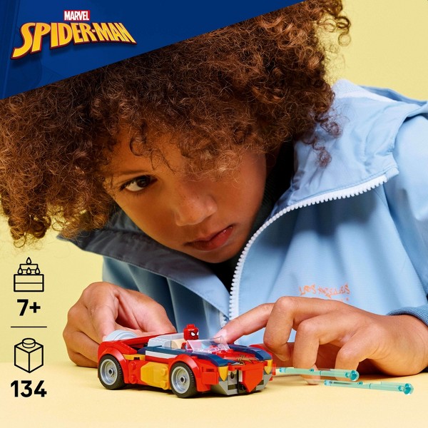 LEGO Marvel Coche de Spider-Man vs. Wolverine Venomizado 76336 2