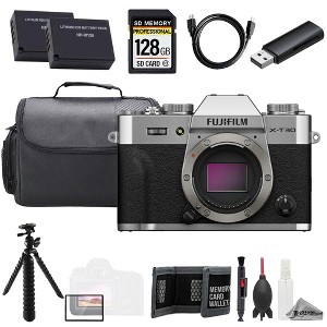 Fujifilm X-T30 III Mirrorless Camera (Silver) Complete Accessory