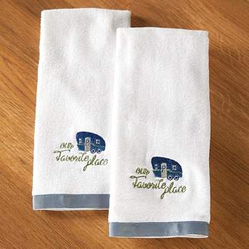 The Lakeside Collection Our Favorite Place is Together Bath Collection - Hand Towels 2 Pieces