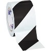 Tape Logic 3" x 36 yds. Striped Vinyl Safety Tape Black/White 3/Pack T93363PKBW - image 2 of 2