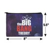The Big Bang Theory Logo Makeup Cosmetic Bag Organizer Pouch - 4 of 4