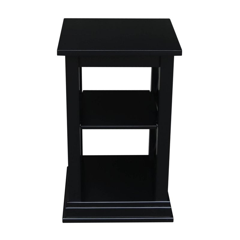 Hampton Accent Table with Shelves - International Concepts, 3 of 10
