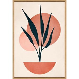 Amanti Art Copenhagen 1978 No 7 by Eins Kubistika Framed Canvas Wall Art - 1 of 4