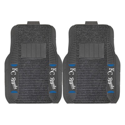 MLB Kansas City Royals Deluxe Car Mat Set - 2pc