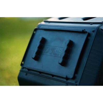 22 Gallon Black Recycled Plastic Tumbling Composter