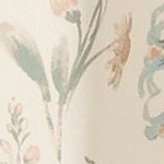 painted floral natural