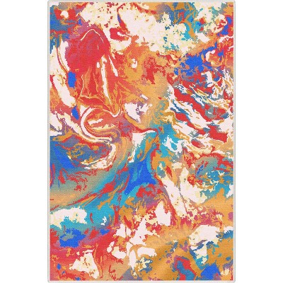 Well Woven Apollo Flatwoven Harmony Modern Abstract Area Rug
