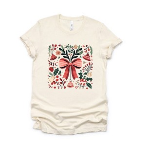 Simply Sage Market Women's Coquette Holly Collage Short Sleeve Graphic Tee - 1 of 4