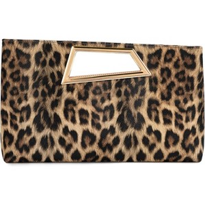 Clutch Purse for Women - Evening Bags PU Leather Glitter Fashion Purse Handbag - 1 of 4