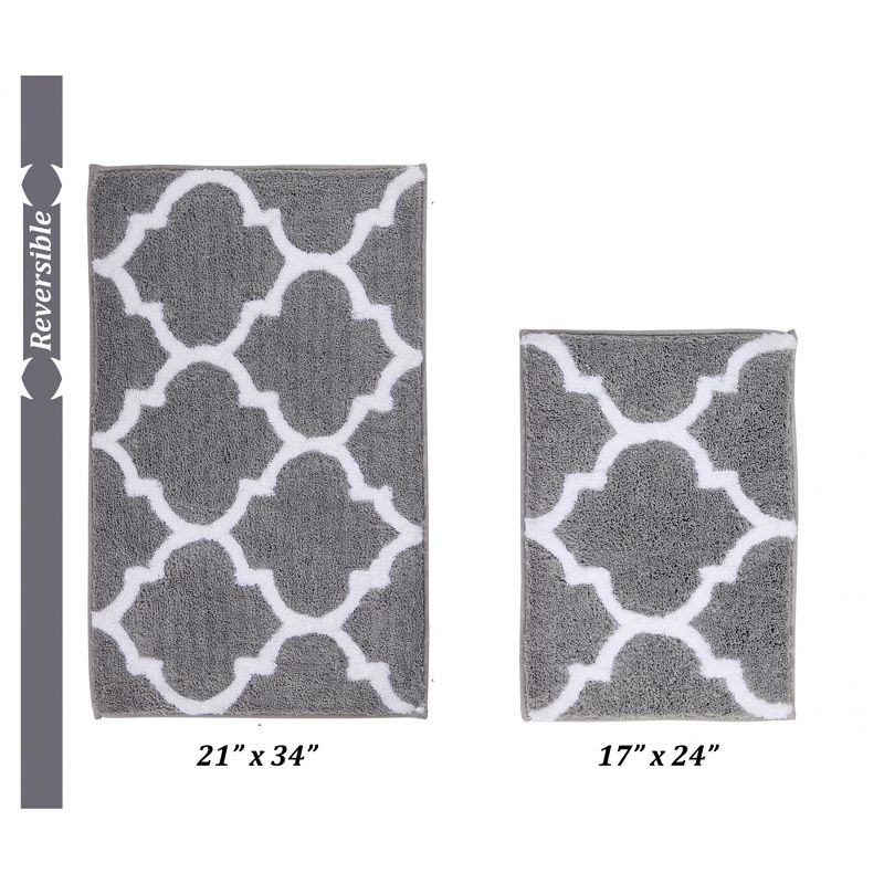 Marrakesh Collection 100% Polyester Bath Rug - Better Trends, 1 of 8