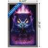 Trends International Wumples - Mystic Owl Framed Wall Poster Prints - 3 of 4
