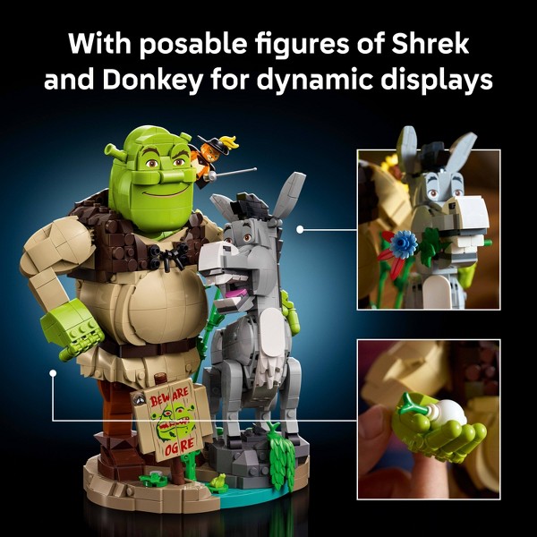 LEGO Shrek: Shrek, Burro y Gato con Botas 72423 4