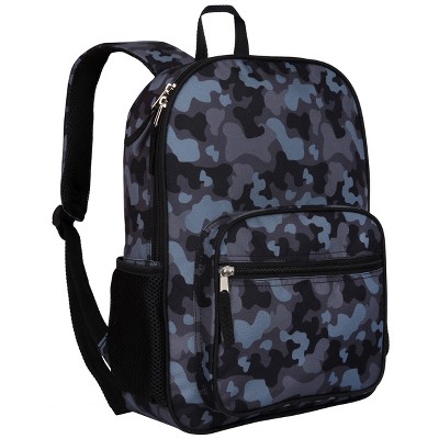 Wildkin Kids Recycled Eco Backpack - Black Camo : Target