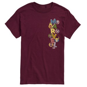 Men's - Marvel - Marvel Villains Stacked Short Sleeve Graphic T-Shirt - 1 of 4