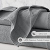 100% Premium Turkish Cotton Solid Color Bath Towel Set, Heavyweight High Absorbent Plushy & Durable Bath Towel - 2 of 4