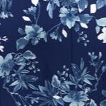 navy painterly bouquet