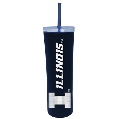 NCAA Illinois Fighting Illini 18oz Stainless Steel Skinny Tumbler