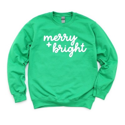Simply Sage Market Women's Graphic Sweatshirt Merry And Bright Bold ...